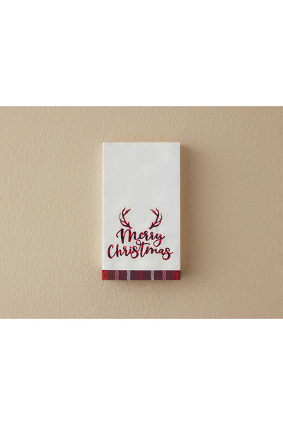 English Home Merry Christmas Kağıt 20'li Kağıt Peçete 33x40 Kırmızı