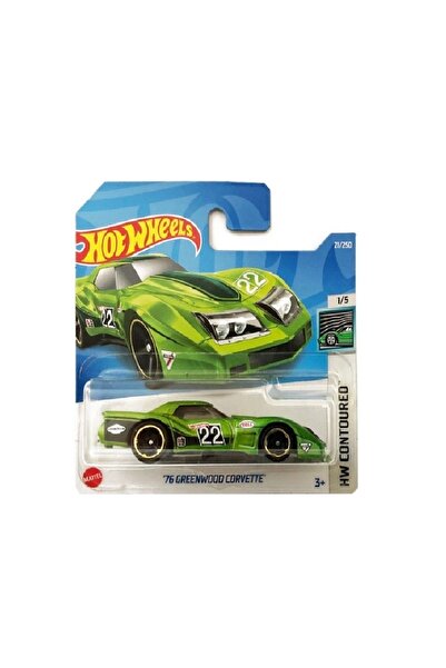 HOT WHEELS هوت ويلز 76 جرينوود كورفيت Hcw80-m521