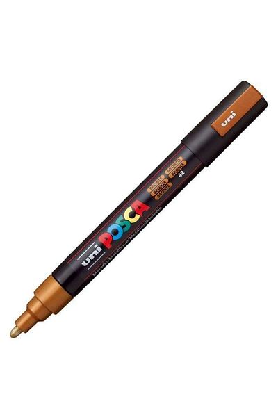 Uni Pc-5M Bronze Posca Painting Marker - 1.8-2.5mm