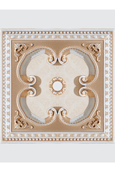 Genel Markalar 60X60 CM  KARE BRONZ RENK SARAY TAVAN GÖBEK