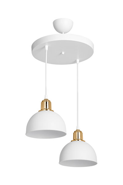 manogrup avize aydınlatma BELLA 2Lİ SARKIT BEYAZ YEMEK ODASI YATAK ODASI OTUR...