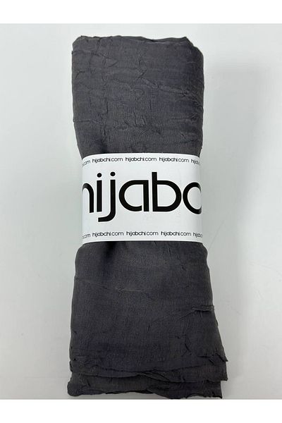 hijabchi Bamboo Kraş Shawl - Smoked