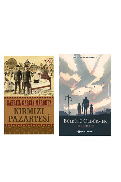 Can Yayınları Kırmızı Pazartesi - Gabriel García Márquez - Bülbülü Öldürmek -...