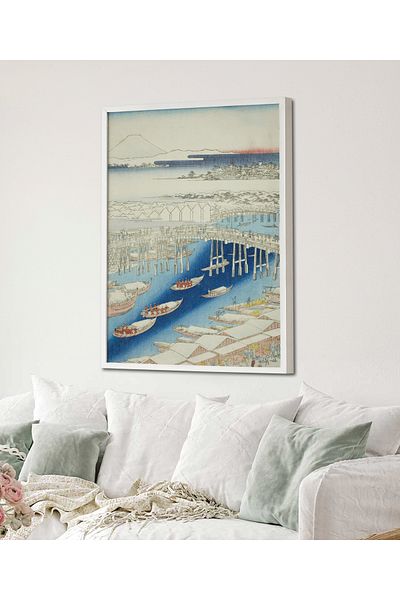 HOMEPACK Κορνίζα Μονό Πίνακα Σειρά Sailboat Classic Πίνακας Αφίσας TK/118