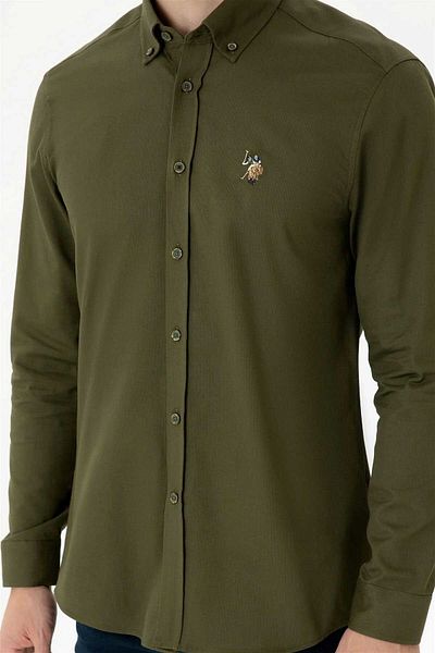 U.S. Polo Assn. ΒΑΣΗ. Polo Assn. Ανδρικό πουκάμισο 50271276-VR027
