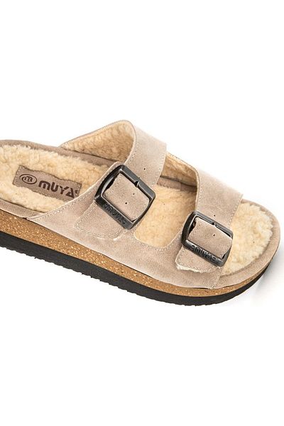 Muya Bellatrix Anatomical Furry Insole Women's House Slippers