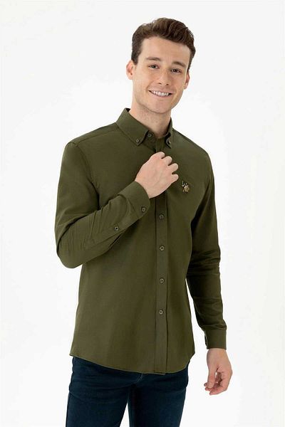 U.S. Polo Assn. ΒΑΣΗ. Polo Assn. Ανδρικό πουκάμισο 50271276-VR027