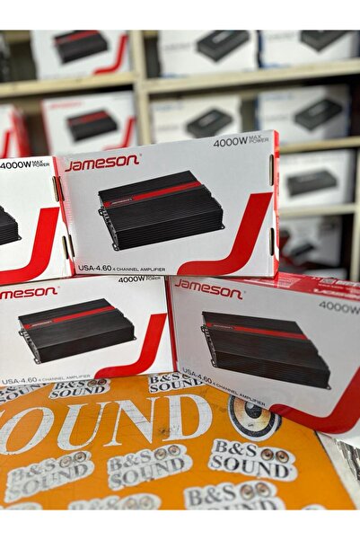 Jameson 4 Kanal Anfi 4x60 Rms 2 Yıl Garantili