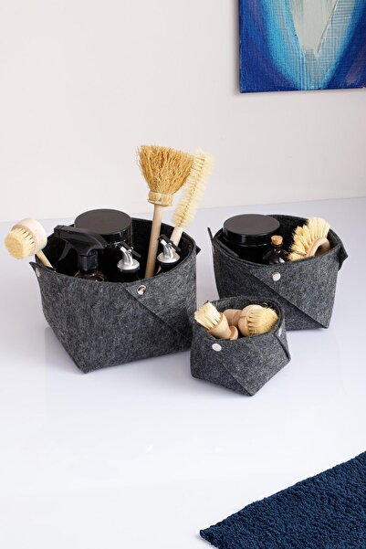 Hayveys طقم منظم جورب مكون من 3 قطع من اللباد الدائري وقاعدة الزهور