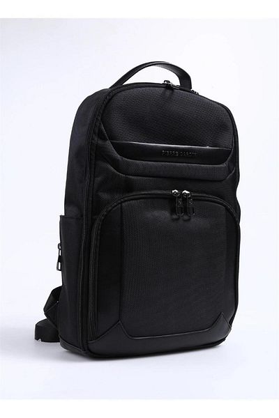 Pierre Cardin Men's Backpack Black PC001193
