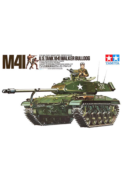 Genel Markalar 1/35 Us. M41 Walker Buııdog Plastik Tank Maket Kiti, Demonte H...