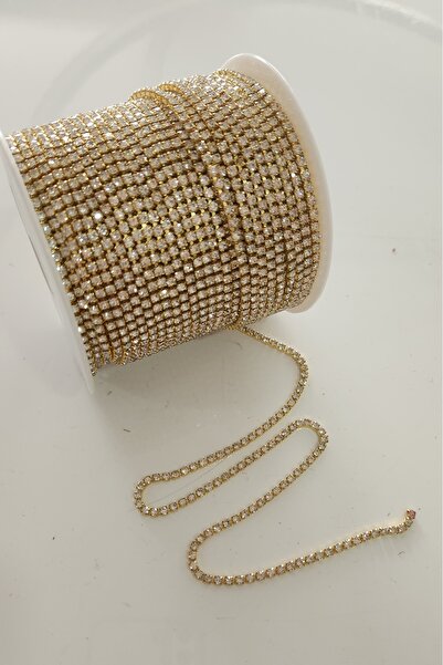 fundahobi Row Stone -Gold White 3 Meters
