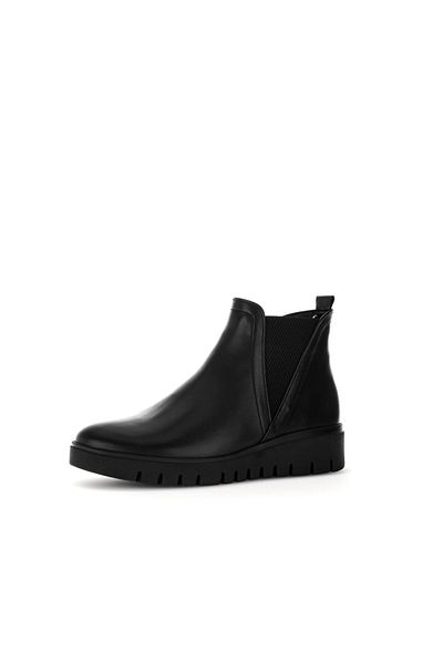 GABOR Extra breite (H) geformte elastische Damenstiefel mit Reißverschluss 32.051