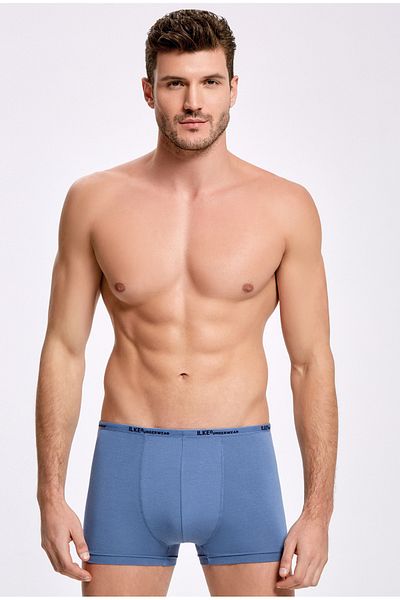 İlke Ilke Ανδρικό Modal Thin Waist Elastic Boxer 1603 - 6 Τεμάχια