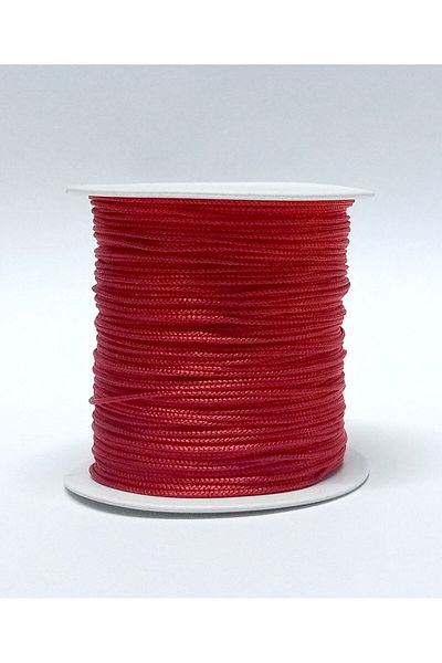 sandal hediyelik Parachute Rope 1st Quality Bracelet Rope (100 Meters) Red Color