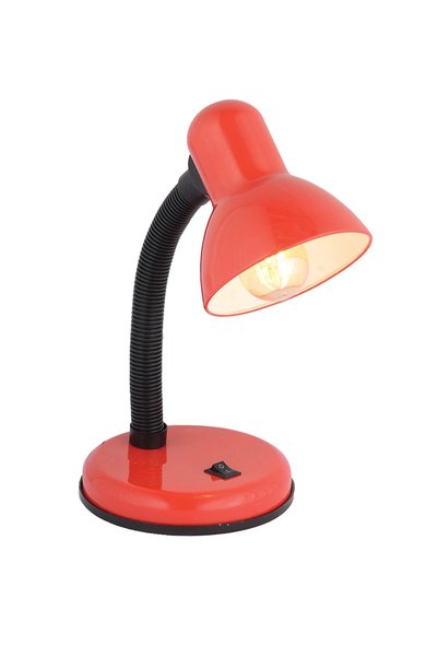 giyitec Venüs Modern Spiralli Masa Lambası Kırmızı