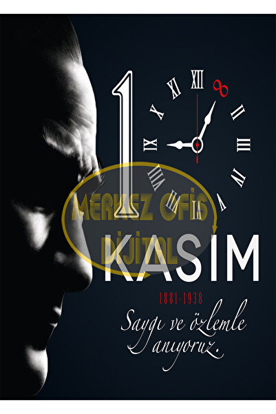 MOD ATATÜRK 10 KASIM POSTER 50X70 CM