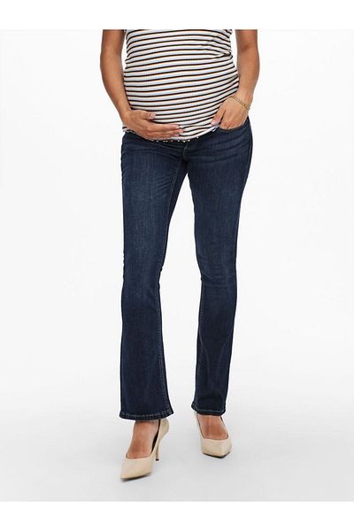 ONLY MATERNITY Flared Fit Jeans Olmpaola Hohe Taille Ausgestellt Jeans