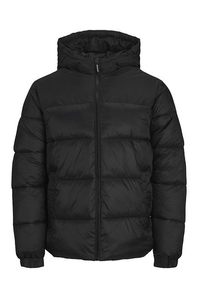 Jack & Jones Plus Pufferjacke mit Kapuze in großen Größen