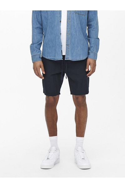 Only & Sons Şortlar ONSLINUS Şortlar KETEN MIX GW 1824 NOOS