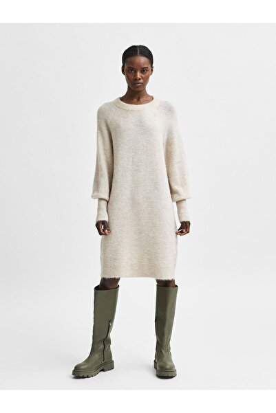 Selected Femme Strickkleid Lange Ärmel