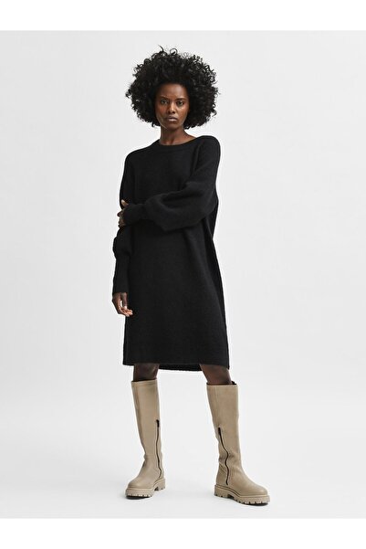 Selected Femme Strickkleid Lange Ärmel