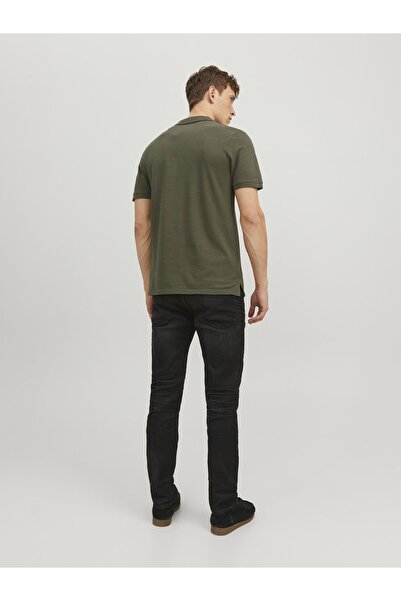 Jack & Jones Poloshirt Einfarbig Hemdkragen Poloshirt