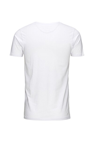 Jack & Jones T-Shirt Basic mit V-Ausschnitt