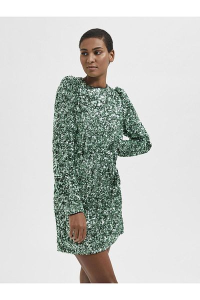 Selected Femme Minikleid mit Pailletten