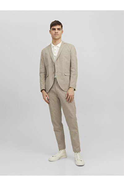 Jack & Jones Premium Blazer Slim Fit aus Leinen