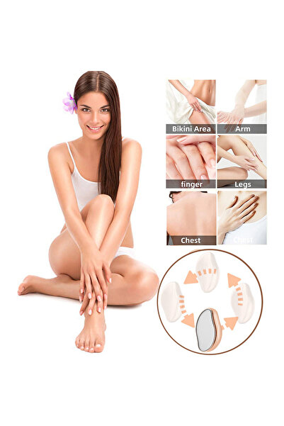 Canderel Epilasyon Aleti, Tüy Dökücü, Tüy Silgisi, Kristal Epilatör