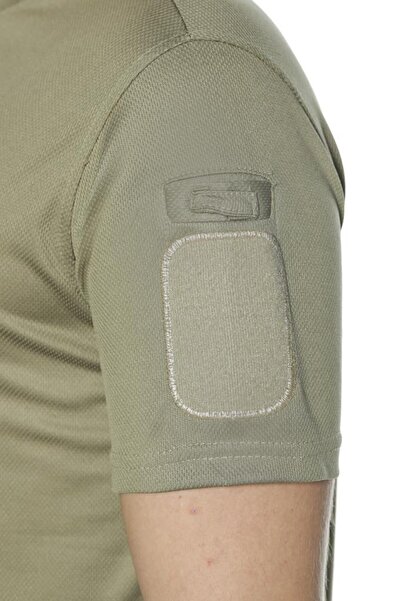 SINGLE SWORD Collarless Short Sleeve Tactical T-shirt - T-Shirt