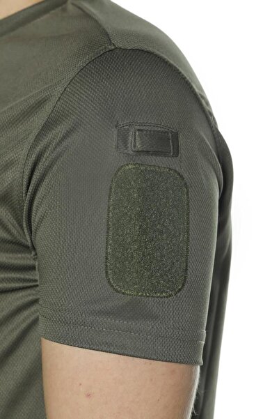 SINGLE SWORD Κοντομάνικο Tactical T-shirt χωρίς γιακά - T-Shirt