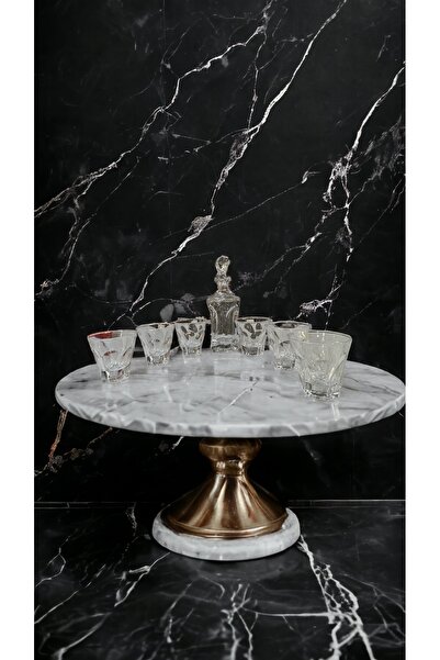 HALUK BİLYELİ ELEGANT KRİSTAL VİSKİ SUNUM SETİ