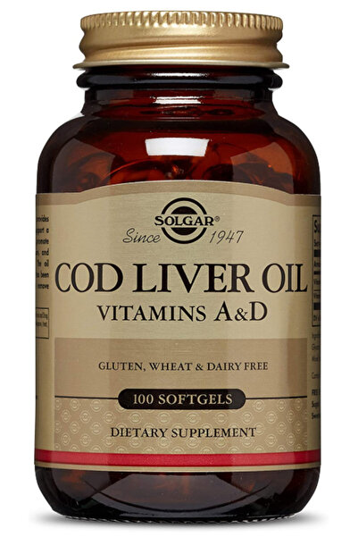 Solgar Cod Liver Oil 100 Softjel