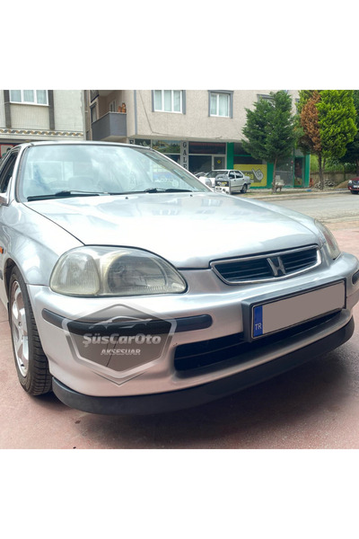 ŞüsCarOto Aksesuar Honda Civic İES EK 1996-2000 Uyumlu Astra H lip Esnek Ön L...