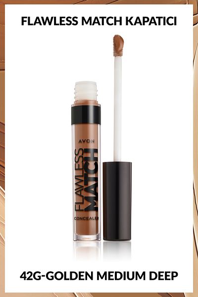 AVON Flawless Match Liquid Concealer 42g - Golden Medium Deep