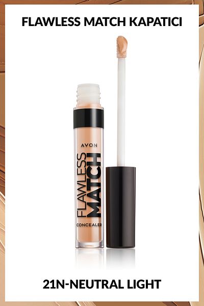 AVON Flawless Match Likit Kapatıcı 21n - Neutral Light