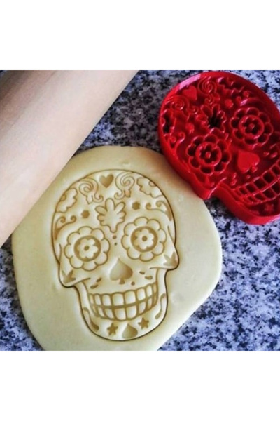 Volala قالب كوكي جمجمة مكسيكية