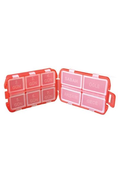 RAJ Hapkabı Medicine Storage Box Maxi Weekly Compendium Production