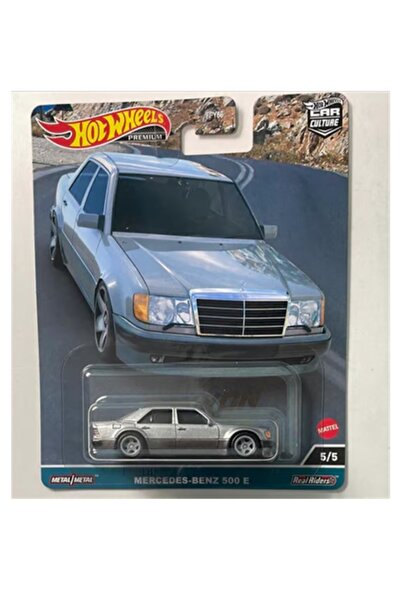 HOT WHEELS Premium Car Culture Mercedes Benz 500E Orijinal Oyuncak Araba