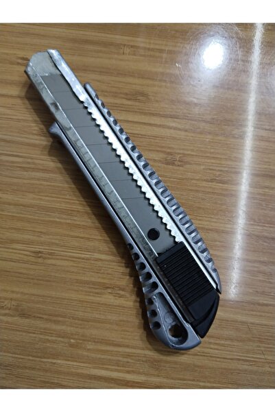Gönen Döküm Metal Maket Bıçağı Alüminyum Kızaklı Döküm Gövde 18mm