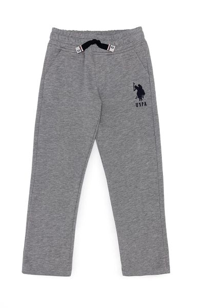 U.S. Polo Assn. Γκρι πλεκτό παντελόνι για αγόρι