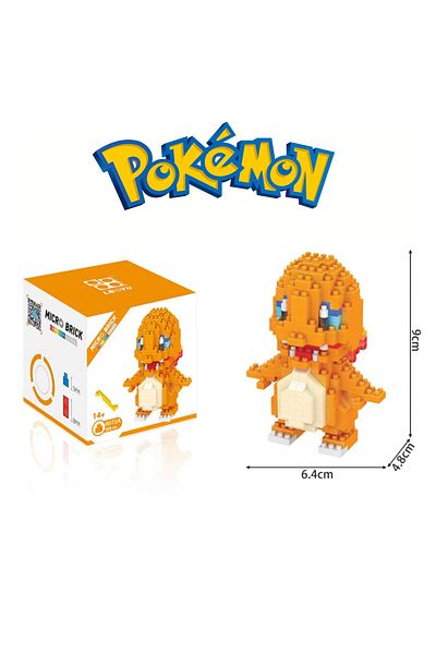 ThreeMB Toys بوكيمون الأولجزء كتلة لغز تشارماندر
