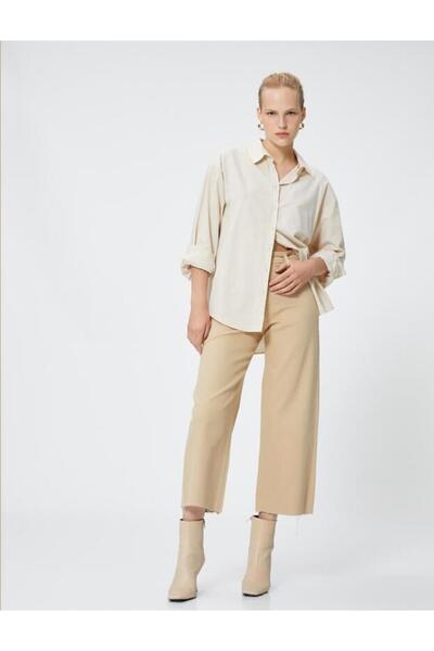 Koton Kadın Kanvas Pantolon - 4wal40025mw