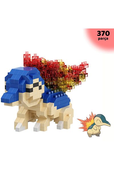 ThreeMB Toys بوكيمون 2لغز كتلة الجزء Cyndaquil