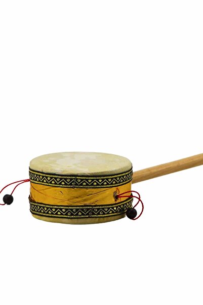 brtticaret Tıngırtı davulu çocuk davulu tıngırtı davulu sarı