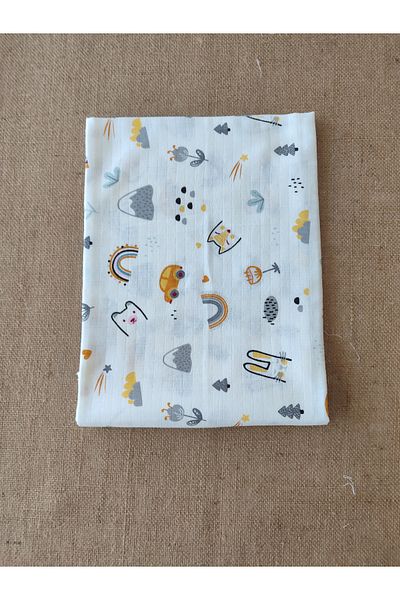 Alpıno MUSLIN COVER Alpinobaby 100% COTTON (85 cm*85 cm)