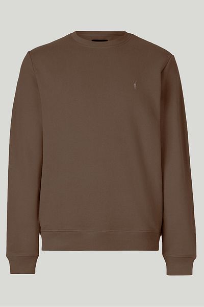 COMBİNE MİCHAİL Φούτερ με λαιμόκοψη Coffee Color Crew