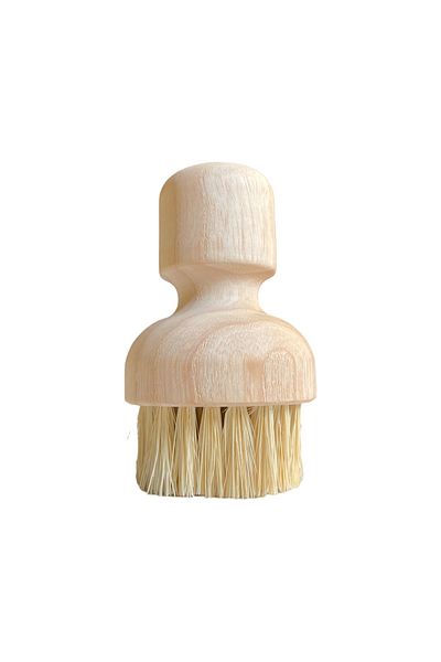 ilaslan international Natural Cactus Herb Fruit and Vegetable Cleaning Dish Brush (Vegan)